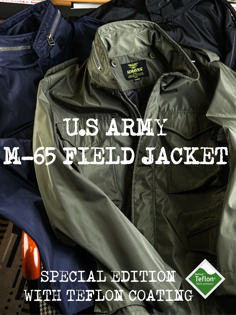 M-65 フィールドジャケット 防水 4ポケット 1971年 2ndモデル ナイロン