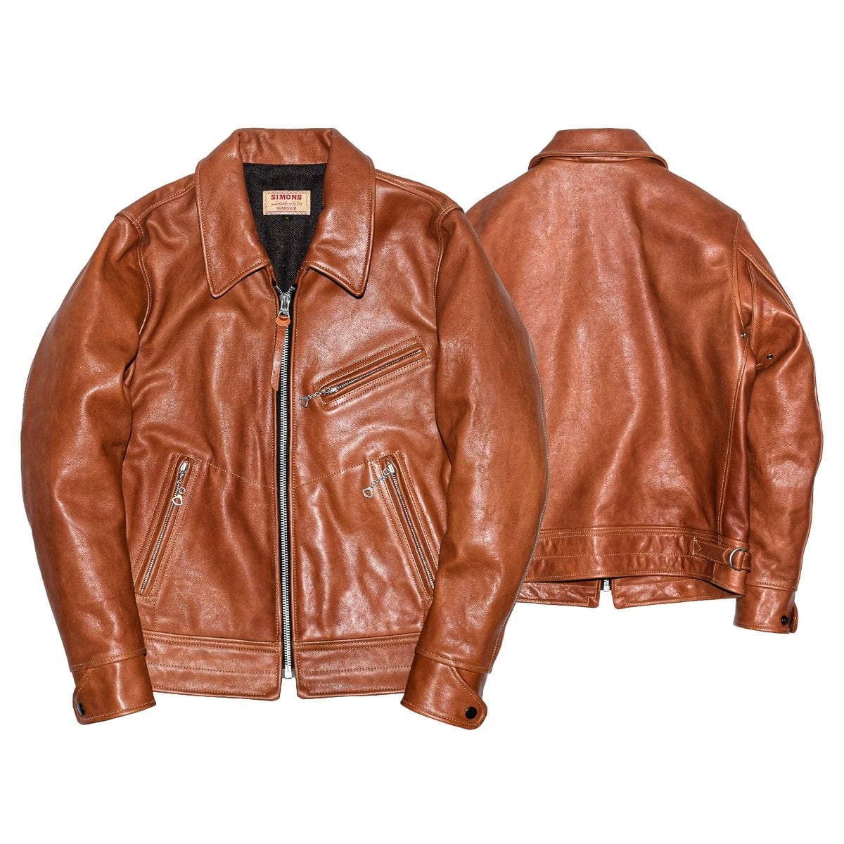 Highway Patrol Single Riders — 1930s Horsehide