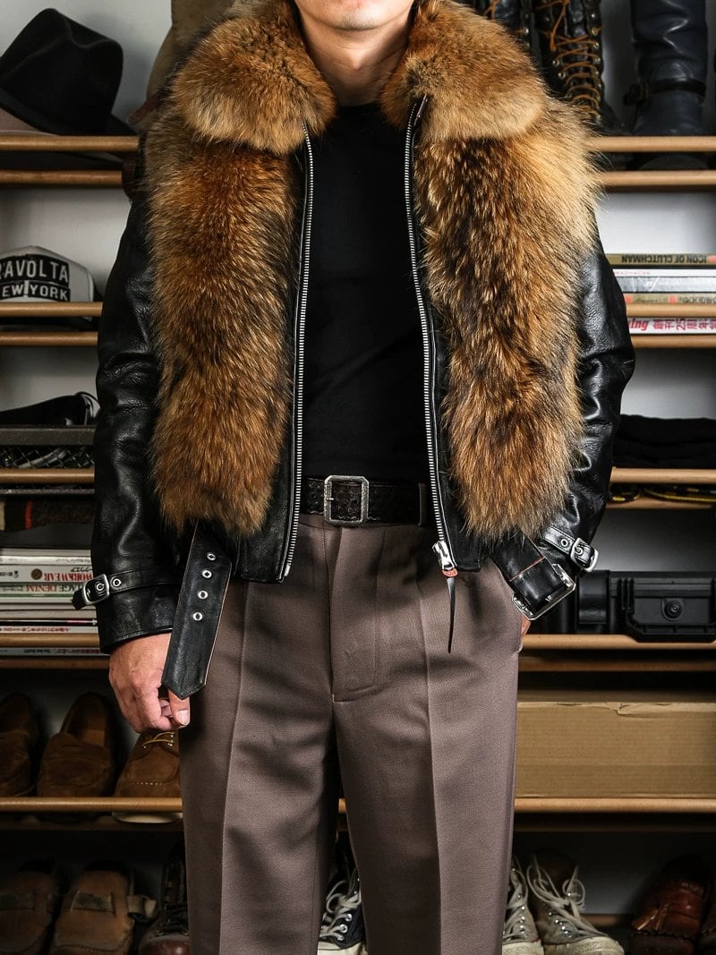 GRIZZLY JACKET ベアキング マウンテンファージャケット 1930sホースハイド