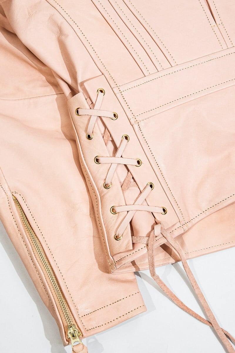 Sonoma Jacket ワイドショルダー絞り ホースハイド