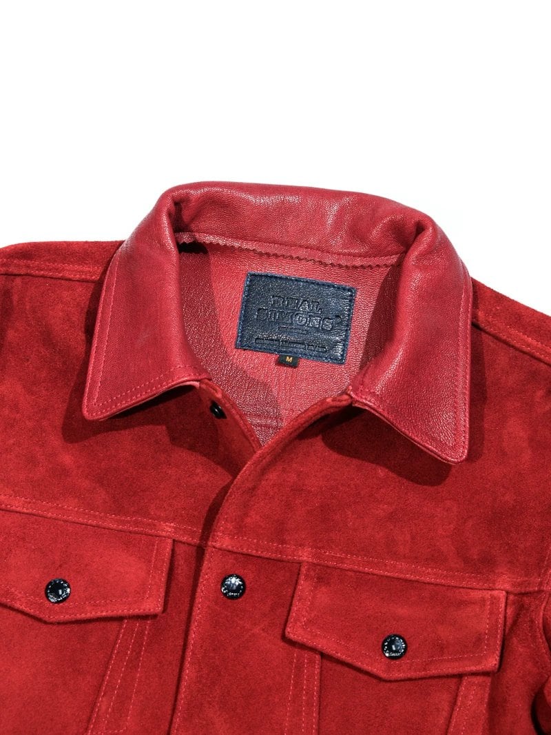 Suede Trucker Jacket — Third Type, Goat Suede