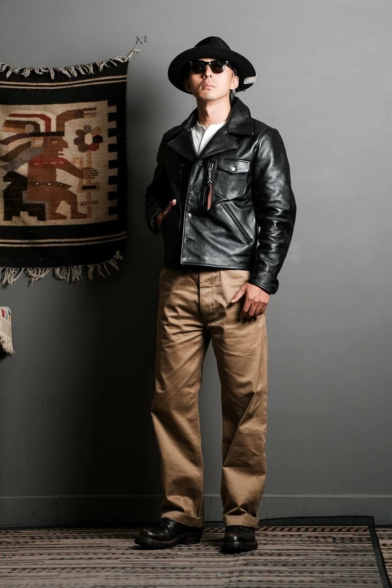 Car Coat — 1940s Horsehide