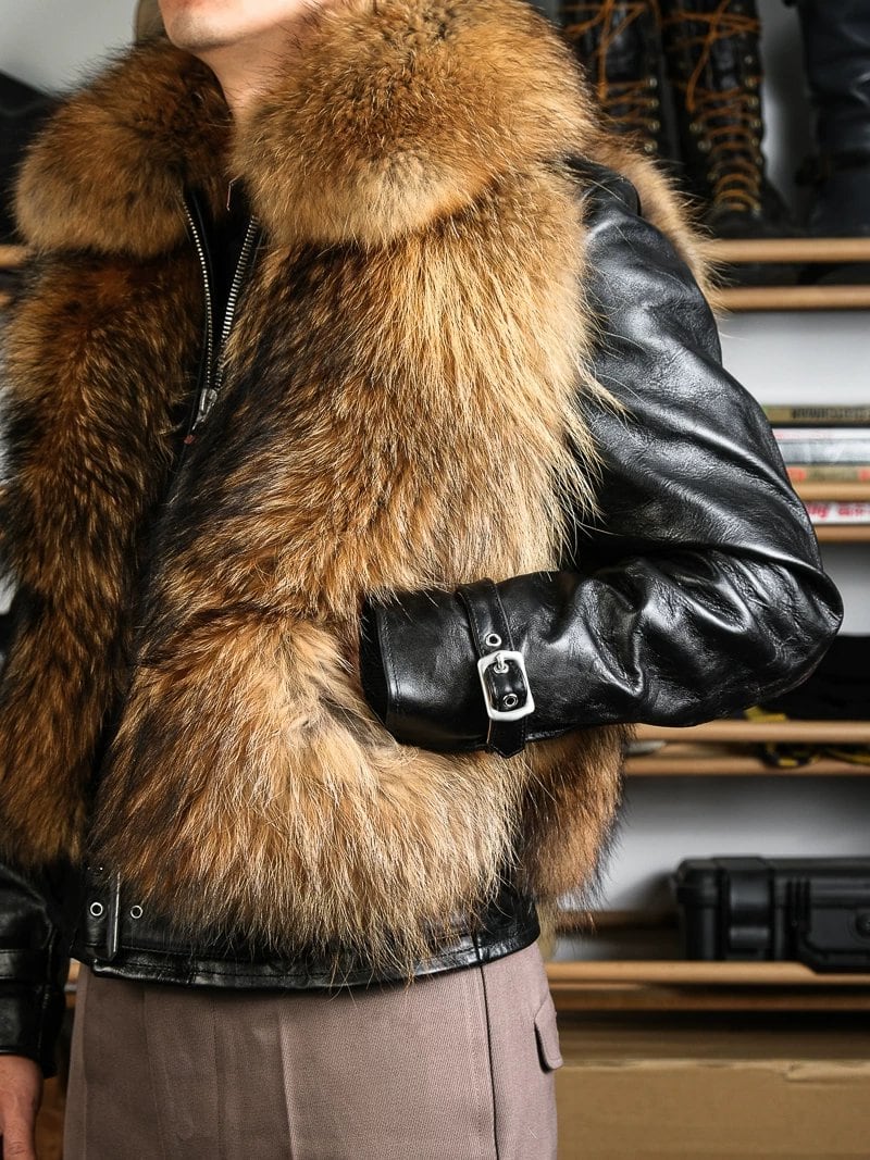 GRIZZLY JACKET ベアキング マウンテンファージャケット 1930sホースハイド