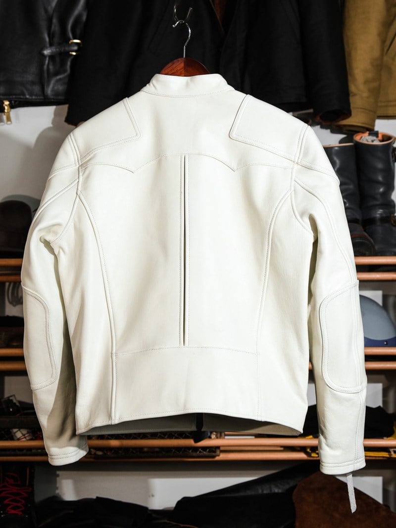 Single Riders Leather Jacket — Tannin Tanned Goatskin