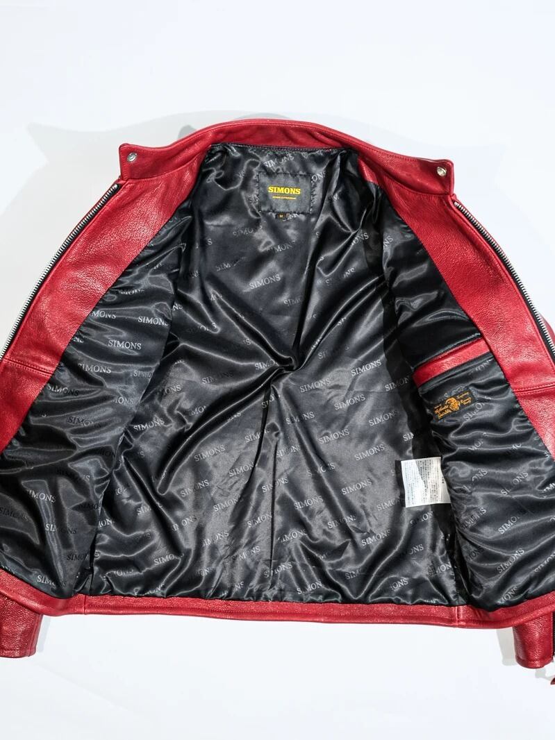 カフェレーサー ライダース J-100 ゴートスキン