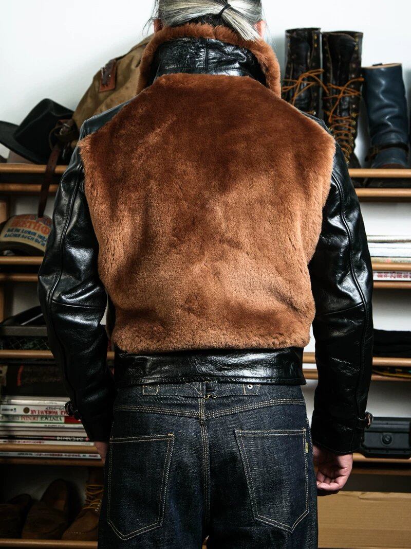 GRIZZLY JACKET Mountain Fur Jacket — Merino Wool Pile, 1930s