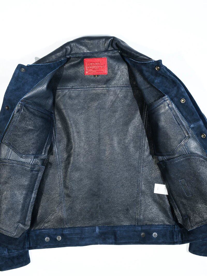 Suede Trucker Jacket — Third Type, Goat Suede