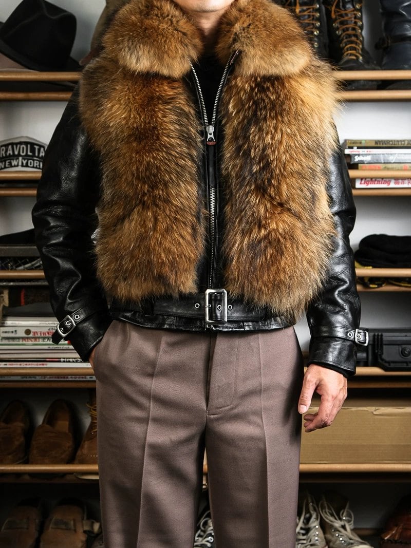 GRIZZLY JACKET ベアキング マウンテンファージャケット 1930sホースハイド