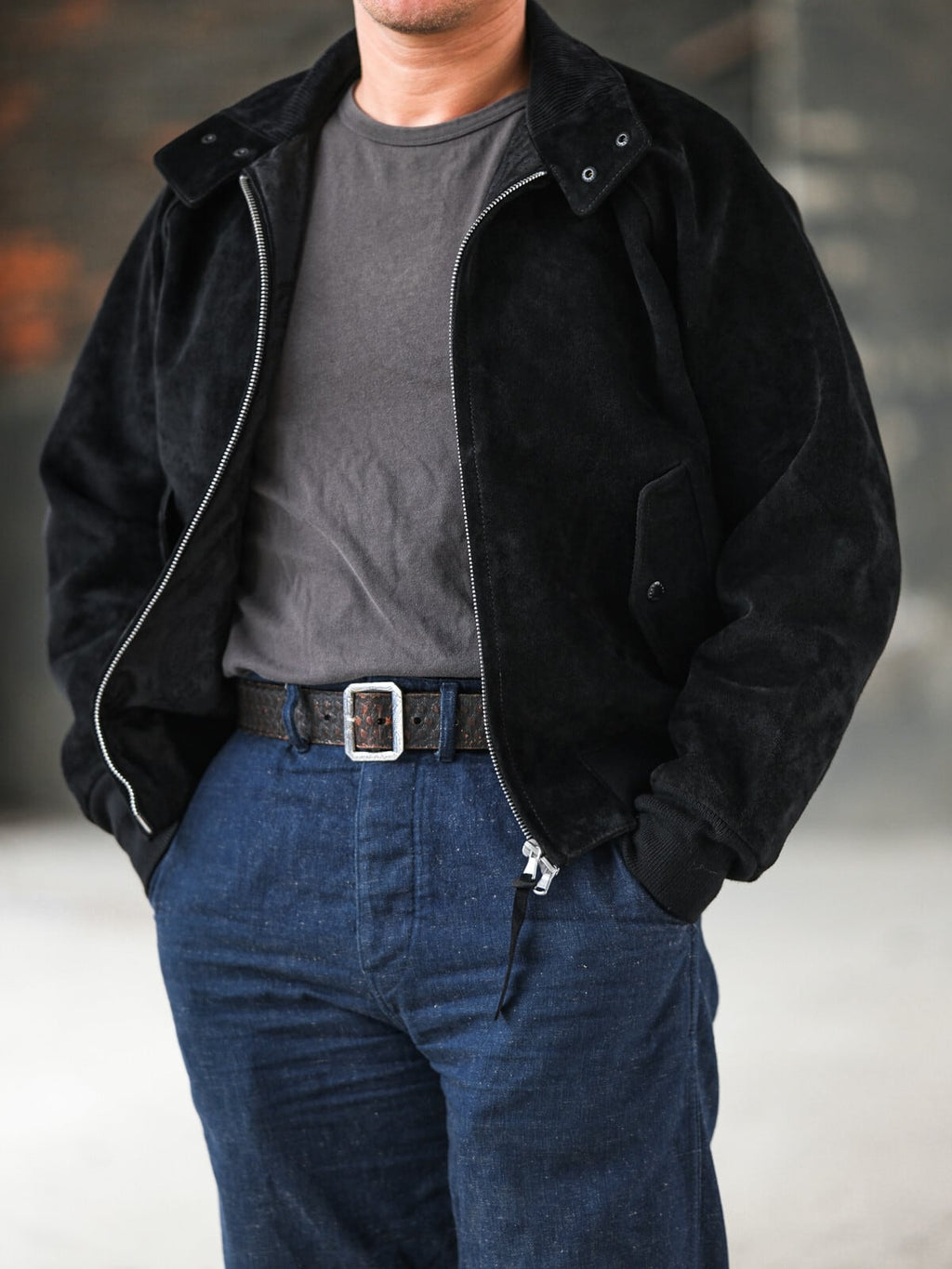 Harrington Blouson G9 — Leather