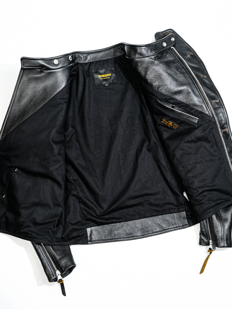 1920s Vintage Classic Riders Jacket — Heavy Goatskin