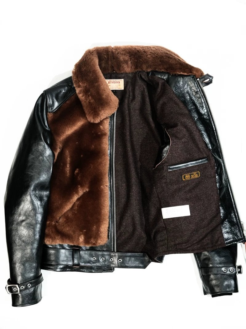 GRIZZLY JACKET Mountain Fur Jacket — Merino Wool Pile, 1930s