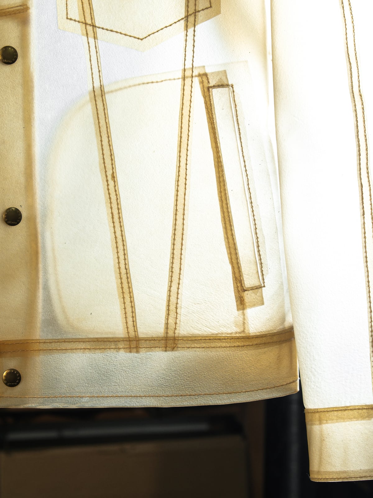 【受注生産】AURORA Jacket クリア ゴートスキン