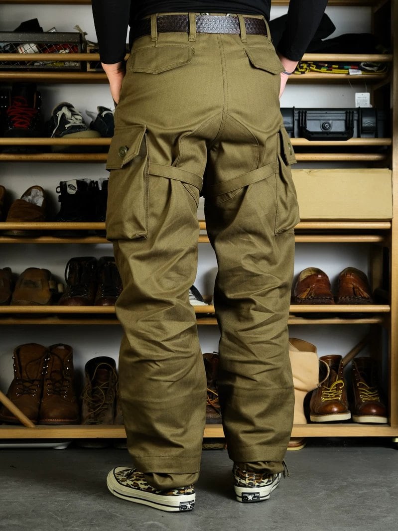 Cargo Trousers — Multi Pocket, 380 g Cotton