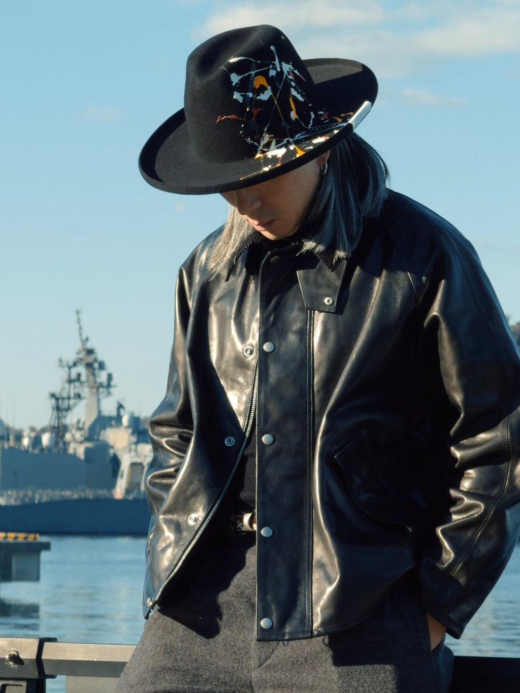 Courier Jacket — ECO Oil-Wax Calfskin