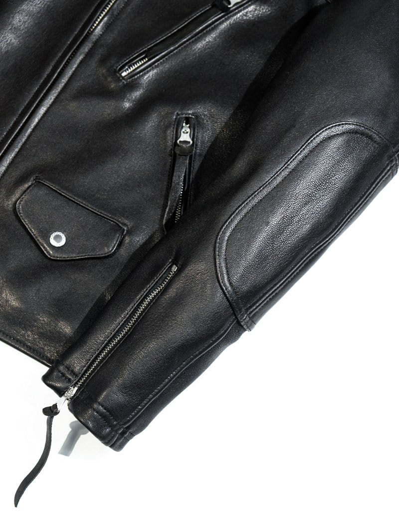Single Riders Leather Jacket — Tannin Tanned Goatskin