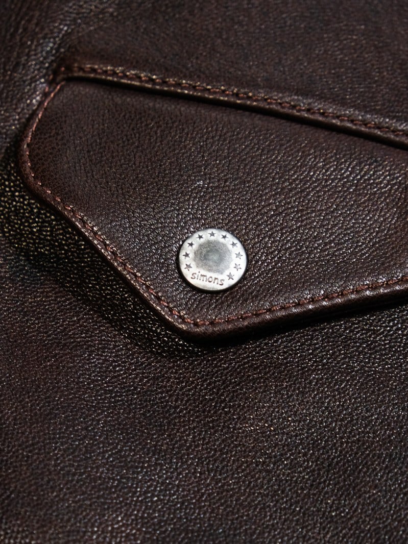 Single Riders Leather Jacket — Tannin Tanned Goatskin