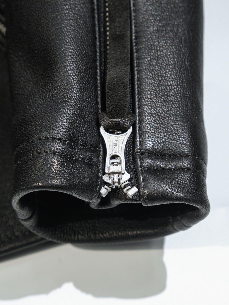 Single Riders Leather Jacket — Tannin Tanned Goatskin