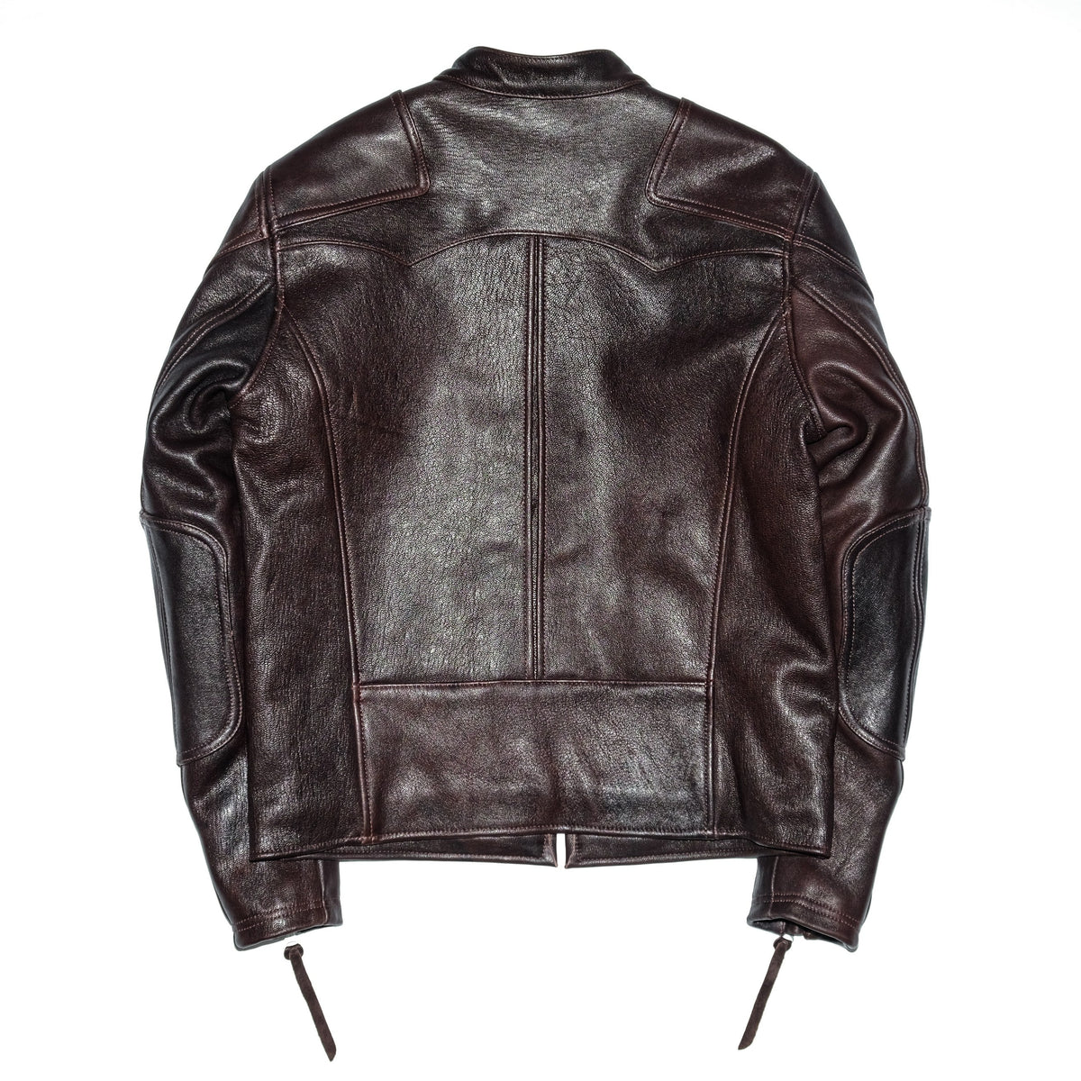 Single Riders Leather Jacket — Tannin Tanned Goatskin