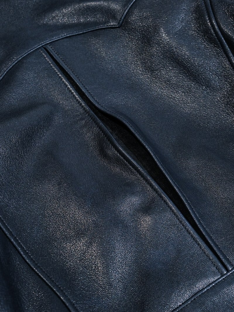 Single Riders Leather Jacket — Tannin Tanned Goatskin