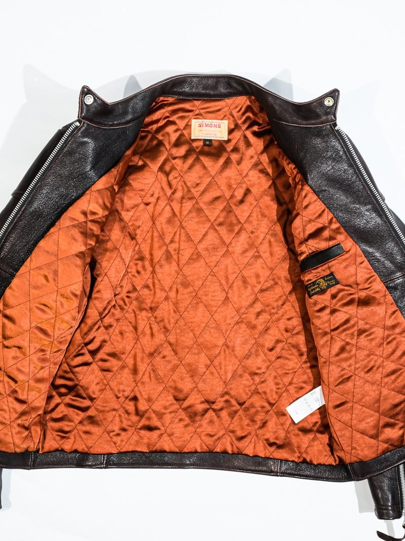 Single Riders Leather Jacket — Tannin Tanned Goatskin