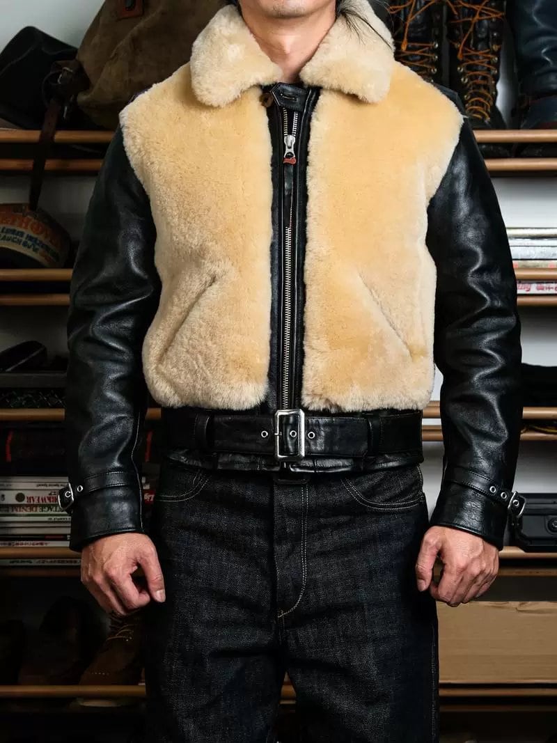 GRIZZLY JACKET Mountain Fur Jacket — Merino Wool Pile, 1930s