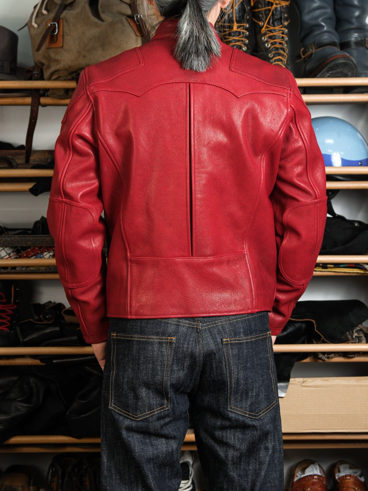 Single Riders Leather Jacket — Tannin Tanned Goatskin