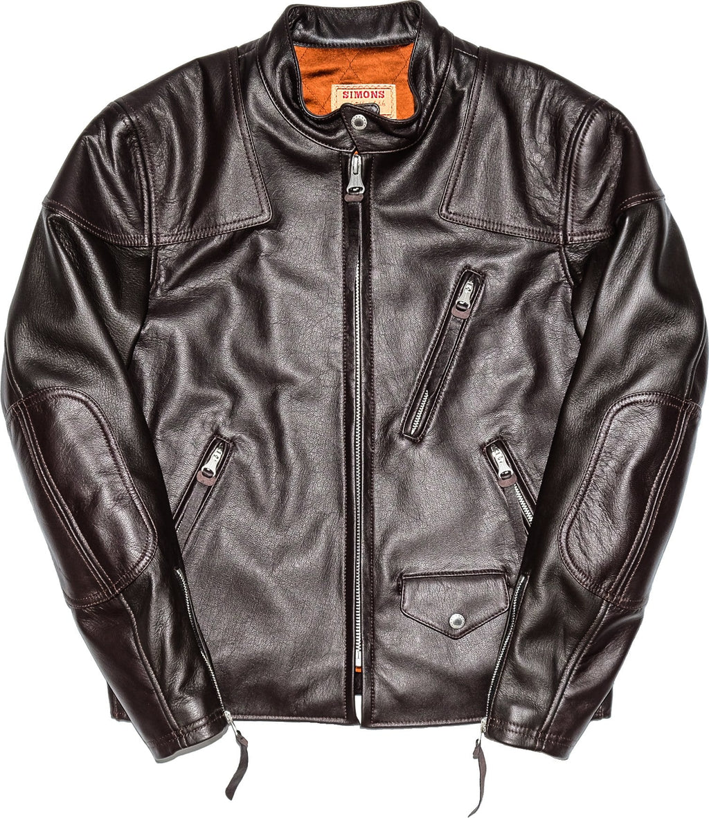 Single Riders Leather Jacket — Tannin Tanned Goatskin