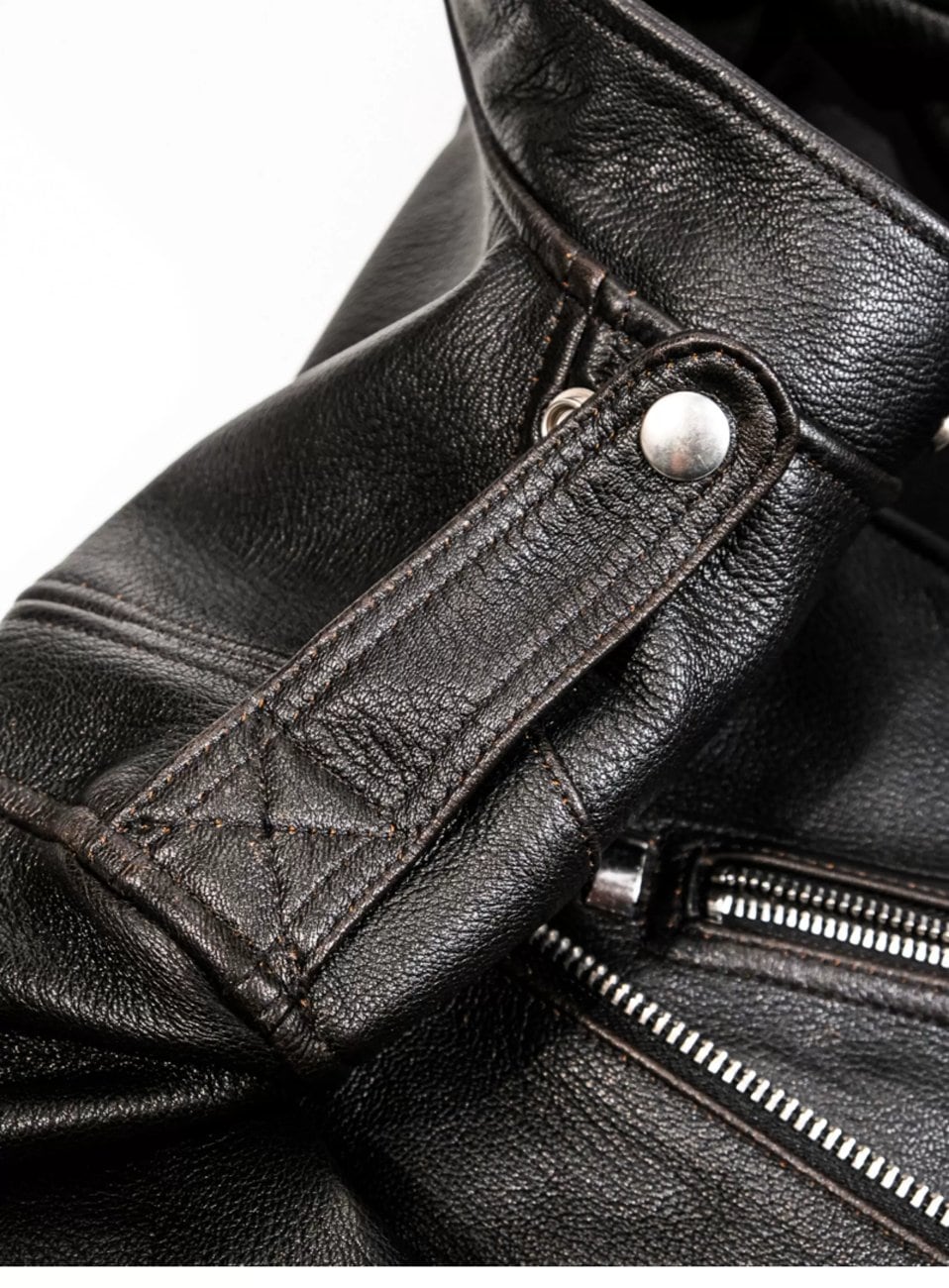 Double-Breasted Riders Jacket J-31 — 1930s Goatskin