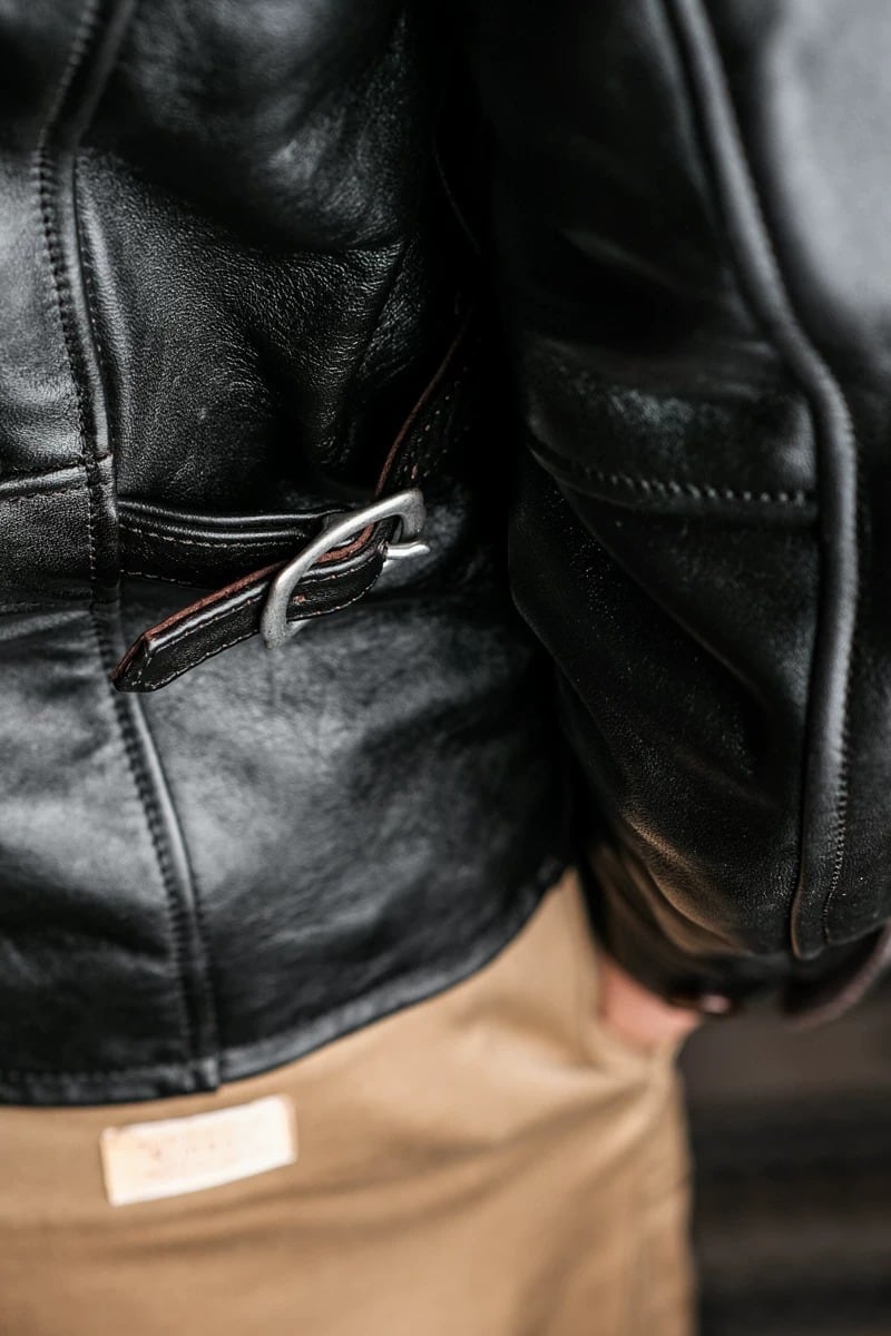 Car Coat — 1940s Horsehide