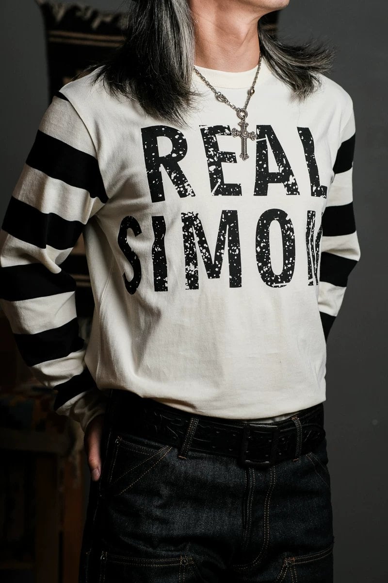 Striped Long Sleeve T-Shirt — Prisoner, Cotton
