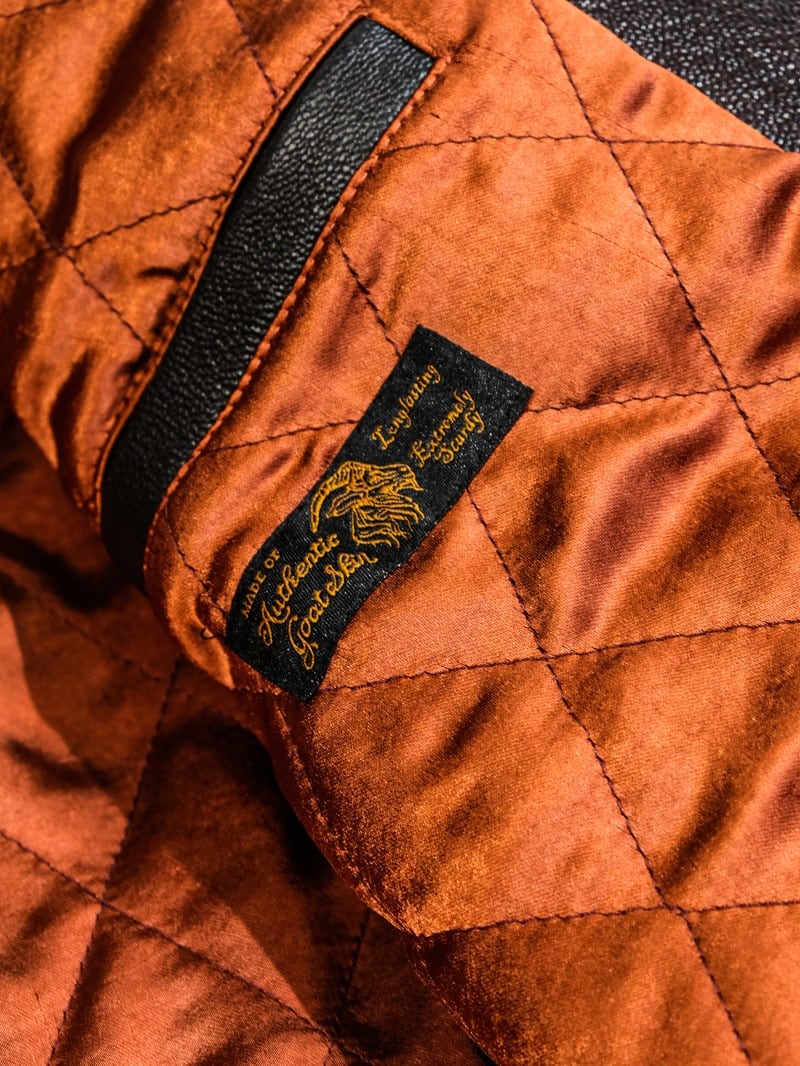 Single Riders Leather Jacket — Tannin Tanned Goatskin