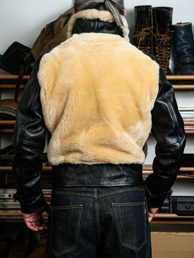 GRIZZLY JACKET Mountain Fur Jacket — Merino Wool Pile, 1930s