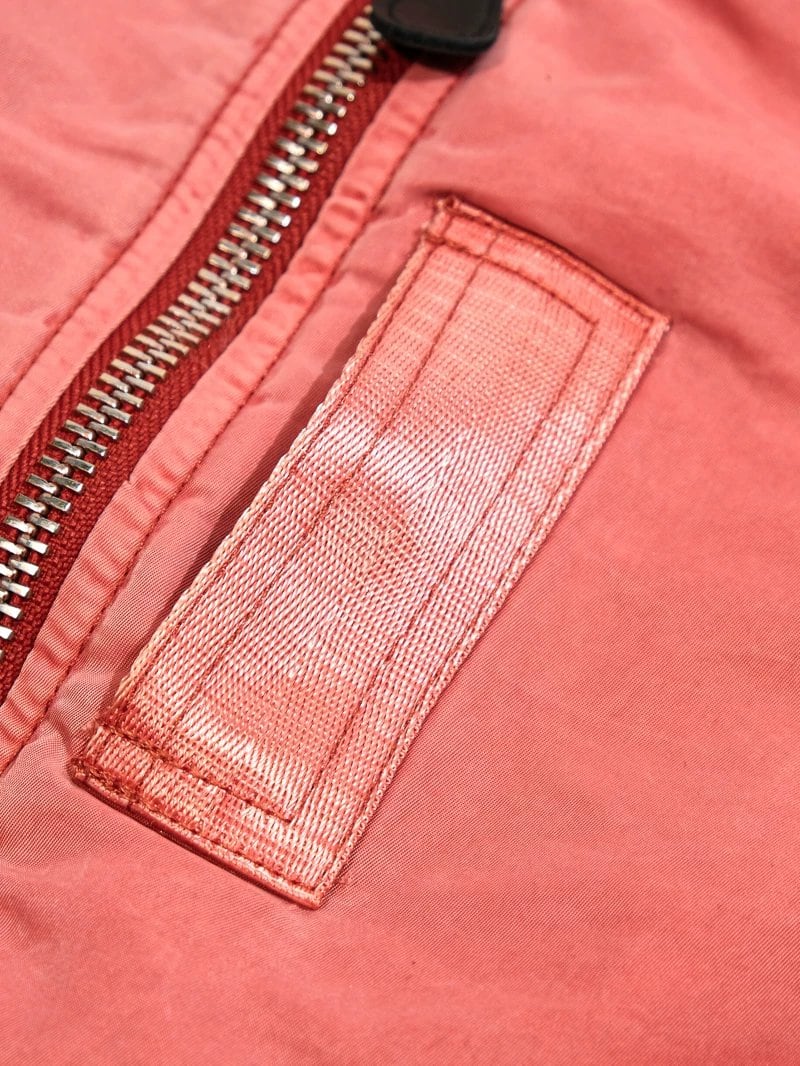 MA-1 Flight Jacket — Washed, Washed Pink, Nylon