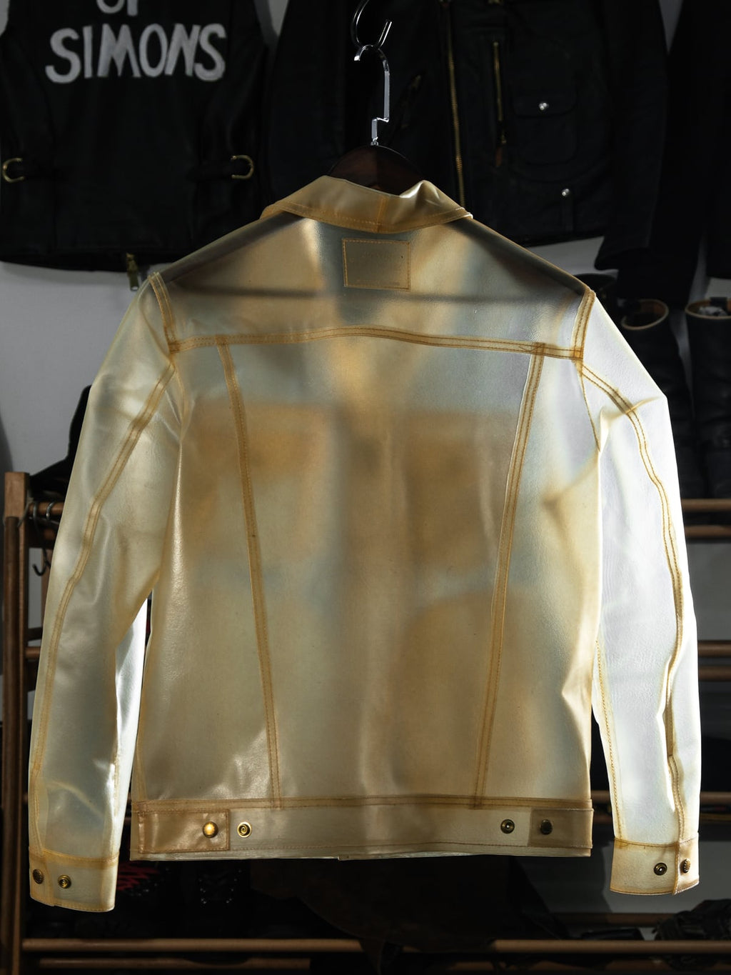 【受注生産】AURORA Jacket クリア ゴートスキン