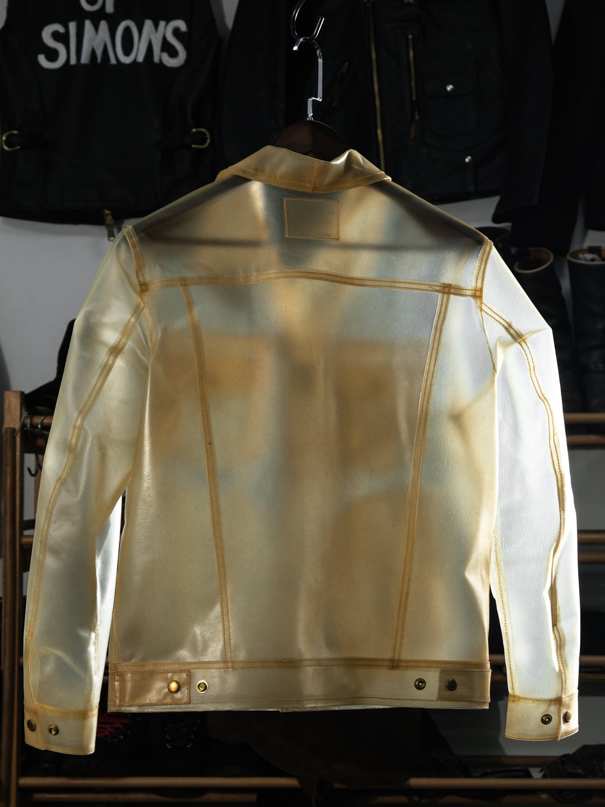 【受注生産】AURORA Jacket クリア ゴートスキン