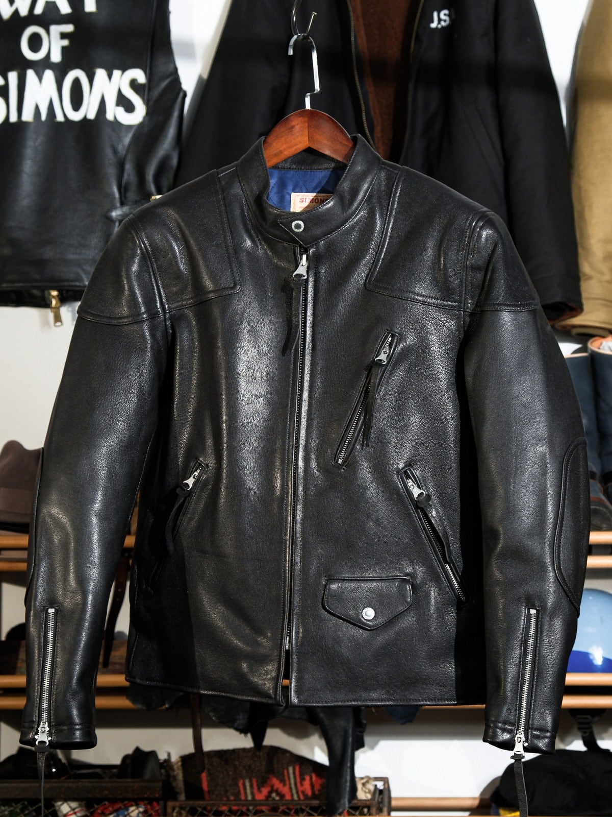 Single Riders Leather Jacket — Tannin Tanned Goatskin