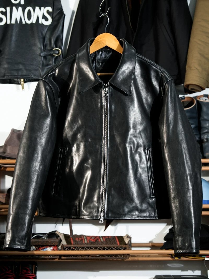 Wide Pattern 1930s Remake — Oil-Wax Calfskin