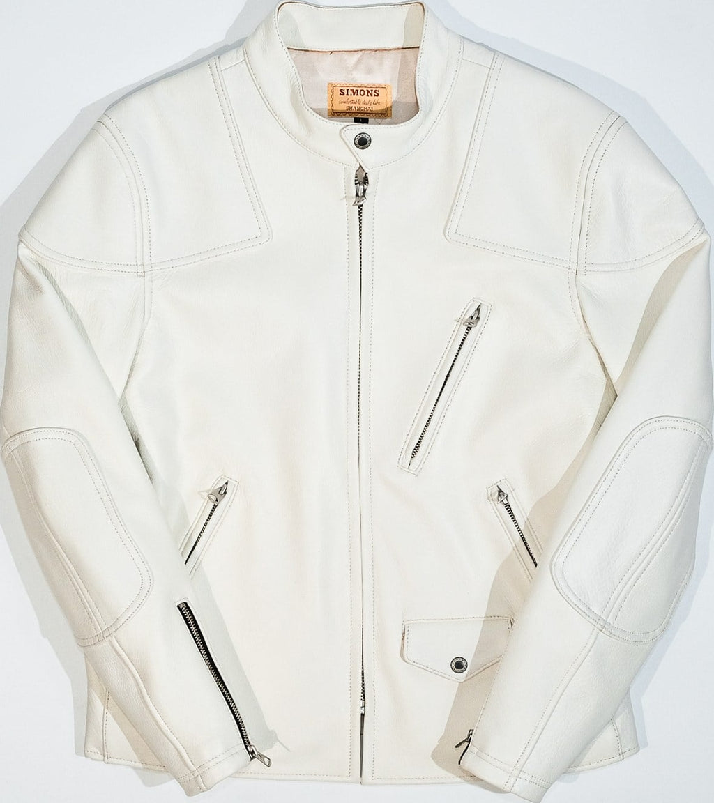 Single Riders Leather Jacket — Tannin Tanned Goatskin