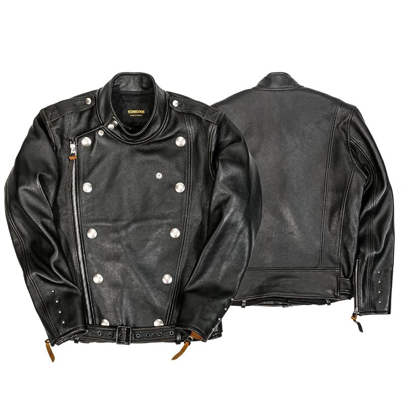 Double-Breasted Riders Jacket J-31 — 1930s Goatskin