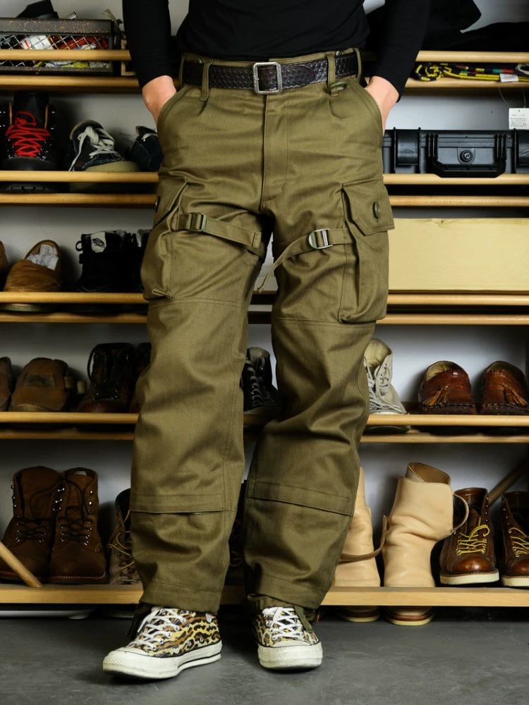 Cargo Trousers — Multi Pocket, 380 g Cotton