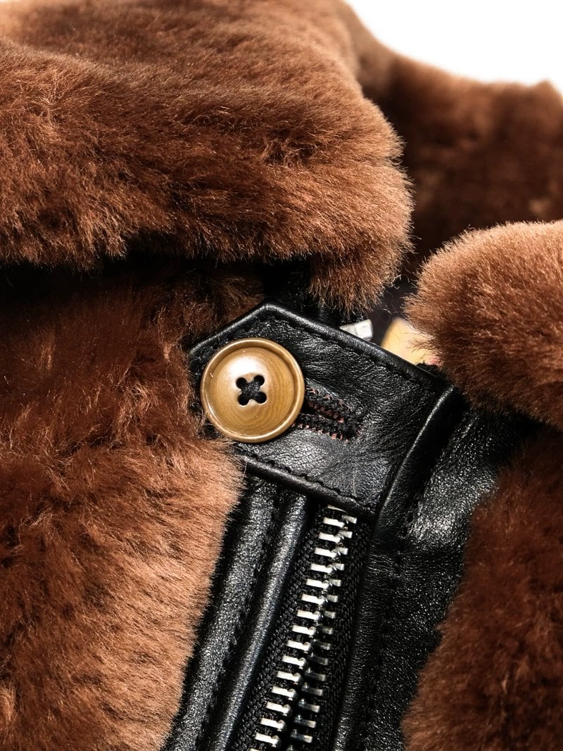 GRIZZLY JACKET Mountain Fur Jacket — Merino Wool Pile, 1930s