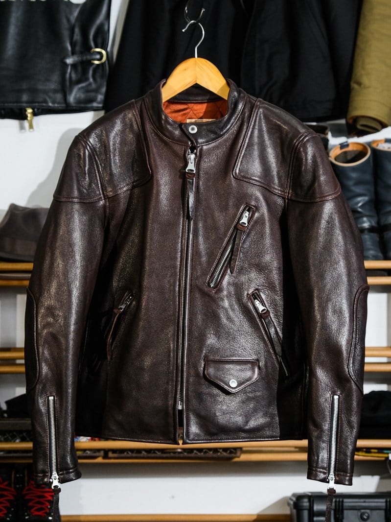 Single Riders Leather Jacket — Tannin Tanned Goatskin