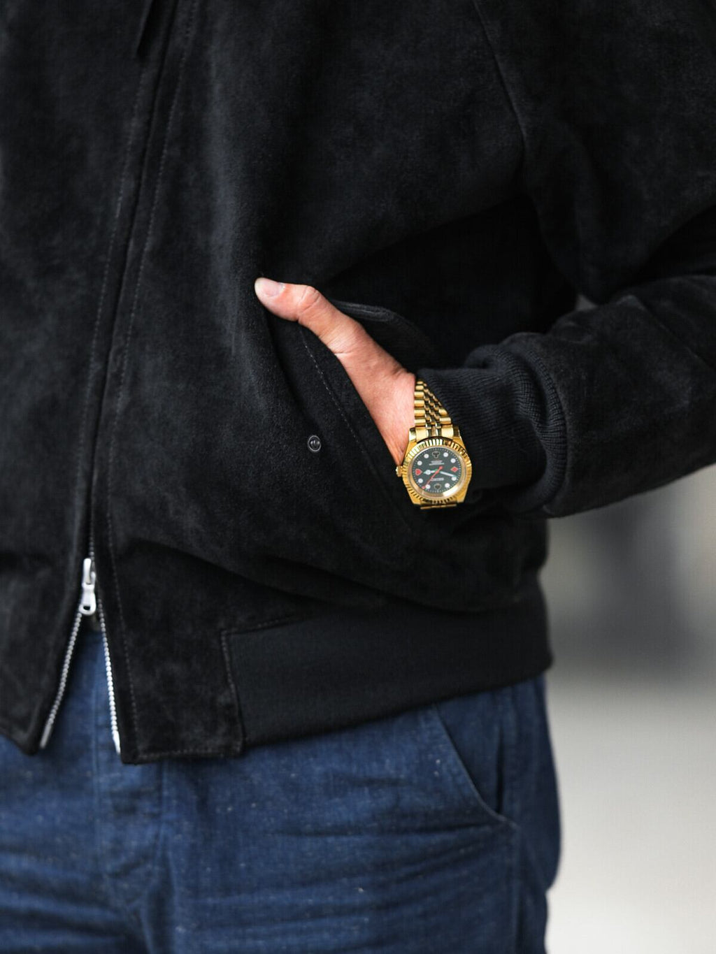 Harrington Blouson G9 — Leather