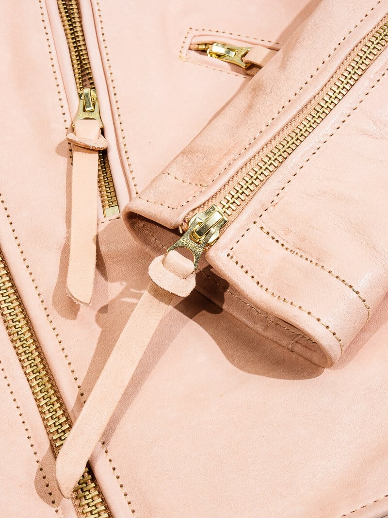 Sonoma Jacket ワイドショルダー絞り ホースハイド