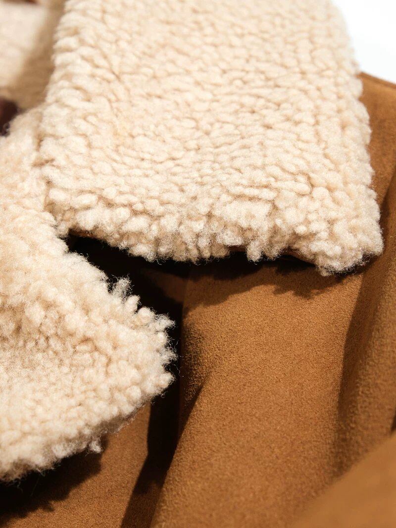 Shearling Ranch Coat — Double Layer, Sheepskin