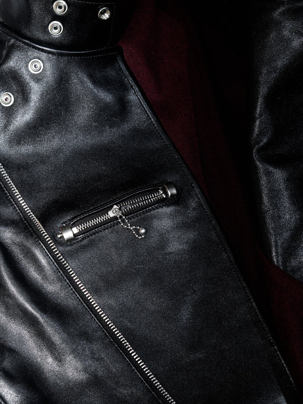 BLACK RIDGE Jacket ウエストシェイプ短丈 茶芯 ホースハイド